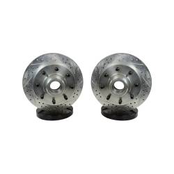 Baer Brake Systems - Baer Brakes 54071-020 Ford RWD Front Disc Brake Rotor Set - Image 1