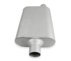 FlowMonster - FlowMonster 42441-FM Muffler 2.25 Offset Inlet 2.25 Center Outlet 13"x9.75" Body - Image 4
