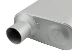 FlowMonster - FlowMonster 42441-FM Muffler 2.25 Offset Inlet 2.25 Center Outlet 13"x9.75" Body - Image 7