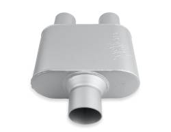 FlowMonster - FlowMonster 425403-FM Muffler 2.5" Dual Inlet 3" Center Outlet 13"x9.75" Body - Image 2