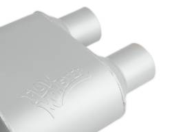 FlowMonster - FlowMonster 425403-FM Muffler 2.5" Dual Inlet 3" Center Outlet 13"x9.75" Body - Image 4
