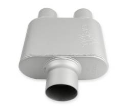 FlowMonster - FlowMonster 430402-FM Exhaust Muffler 3" Center In 2.5" Dual Out 13" Body Length - Image 2