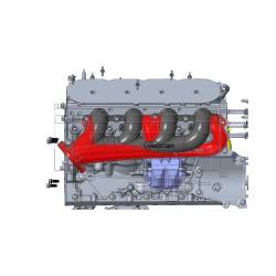 Hooker - Hooker BlackHeart 8506HKR Exhaust Manifold GM Car LS 290-427 - Image 1