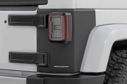 Rough Country Suspension Systems - Rough Country Trail Cladding Rear Corner Guards Black for Wrangler JK TC13022 - Image 3