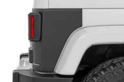 Rough Country Suspension Systems - Rough Country Trail Cladding Rear Corner Guards Black for Wrangler JK TC13022 - Image 6