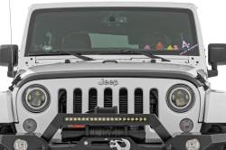 Rough Country Suspension Systems - Rough Country Trail Cladding Hood Protector Black for Wrangler JK TC105200 - Image 2