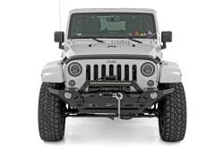 Rough Country Suspension Systems - Rough Country Trail Cladding Hood Protector Black for Wrangler JK TC105200 - Image 3