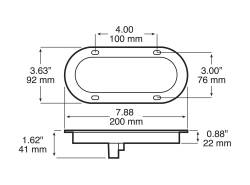 Peterson - Peterson 822A-7 Turn Signal/Parking Light Assembly - Image 2
