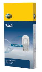 Hella - Hella 7440 12V 21W Standard Miniature Light Bulb T6.5 - Image 2