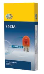 Hella - HELLA 7443A BULB 12V 21/5W W3x16Q T6.5 AMBER - Image 2