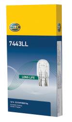 Hella - HELLA 7443LL 12V 21/5W Long Life Miniature Light Bulb W3X16Q - Image 2