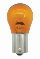Hella - Hella 7507 S8 Amber Miniature 12V 21W Light Bulb Bau15S - Image 1