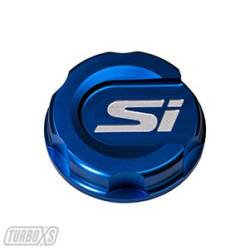 Turbo XS - Turbo XS HC-OC-BLU-SI Oil Cap for 2017 Honda Civic - Image 1
