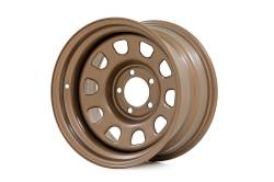 Rough Country Suspension Systems - Rough Country D-Window Wheel 17x9 5x5.0 -12mm Bronze RC51-7873B - Image 1