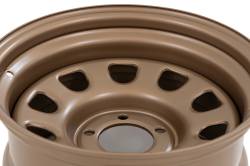 Rough Country Suspension Systems - Rough Country D-Window Wheel 17x9 5x5.0 -12mm Bronze RC51-7873B - Image 4
