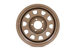 Rough Country Suspension Systems - Rough Country D-Window Wheel 17x9 6x5.5 -12mm Bronze RC51-7655B - Image 3