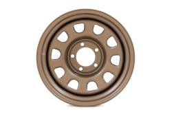 Rough Country Suspension Systems - Rough Country D-Window Wheel 15x8 5x4.5 -19mm Bronze RC158545B - Image 4