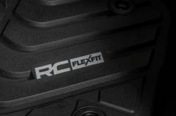 Rough Country Suspension Systems - Rough Country Front Floor Liners Black for 16-23 Toyota Tacoma Double FF-7121 - Image 4