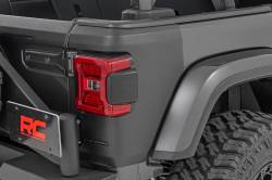 Rough Country Suspension Systems - Rough Country Trail Cladding Rear Corner Guards Black for Wrangler JL TC13026 - Image 3