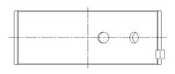 ACL Race Series - ACL Race 4B2322H-.25 Connecting Rod Bearing for Daewoo/Suzuki 2.0 2.2 - Image 2