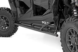 Rough Country Suspension Systems - Rough Country Tree Kicker Sliders Black for Polaris RZR XP 4 1000 93178 - Image 1