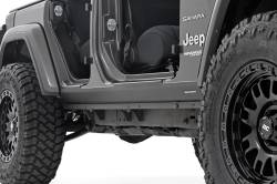 Rough Country Suspension Systems - Rough Country Trail Cladding Rocker Cladding Black for Wrangler JL 4DR TC13024 - Image 1
