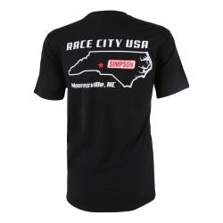 Simpson Safety - Simpson Safety 45020S Race City T-Shirt Small Black - Image 4