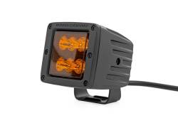 Rough Country Suspension Systems - Rough Country Black Series 2" Amber LED Light Pods-Spot Pair 70903A - Image 2