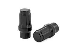 Rough Country Suspension Systems - Rough Country 121524BLET M12 x 1.5 Lug Nut 24PC Black Closed End Extended Thread - Image 2