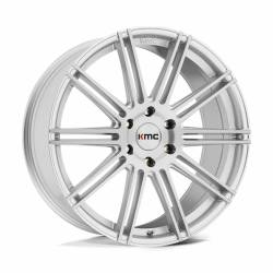 KMC - KMC Wheels KM707 CHANNEL 20x9 5x120 30mm Brushed Silver KM70729052430 - Image 1