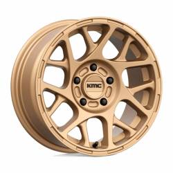 KMC - KMC Wheels KM708 BULLY 15x7 5x100 10mm Matte Bronze KM70857051610 - Image 1