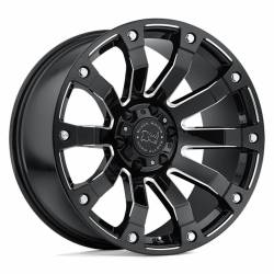 Black Rhino Hard Alloys - Black Rhino Wheels ALPINE 20x9.5 6x5.5 12mm Gloss Black/Milled 2095ALP126140M12 - Image 1
