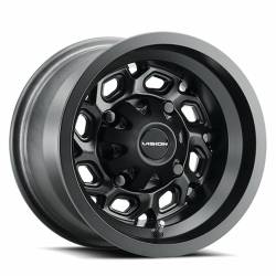 Vision Wheel - Vision Wheel 361 Spyder 15X7 4x156 38.1mm Matte Black 361-157156MB5.5 - Image 1