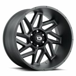 Vision Wheel - Vision Wheel 361 Spyder 17X9 5x150 12mm Satin Black 361-7950SB12 - Image 1