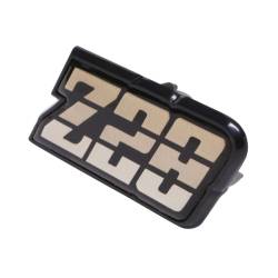 Trim Parts - Trim Parts 6954 80-81 Chevrolet Camaro Fuel Door Cover - Image 2