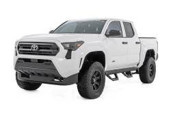 Rough Country Suspension Systems - Rough Country 73004 SRX2 Drop Step Nerf Bars Black for 24-25 Tacoma Double Cab - Image 2