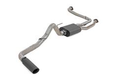 Rough Country Suspension Systems - Rough Country Cat-Back Dual Exhaust System for 22-24 Nissan Frontier 96122 - Image 1