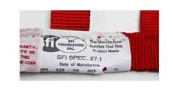 Simpson Safety - Simpson Safety 36003R Window Net 24x24 SFI 27.1 Red Each - Image 4