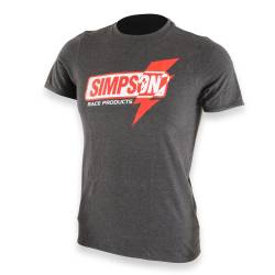 Simpson Safety - Simpson Safety 4501YM Lightning Fast T-Shirt Youth Medium Charcoal - Image 5