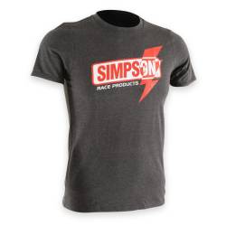 Simpson Safety - Simpson Safety 4501YS Lightning Fast T-Shirt Youth Small Charcoal - Image 1