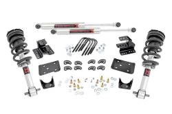 Rough Country Suspension Systems - Rough Country 2"/4" Suspension Lowering Kit Silverado/Sierra 1500 RWD 71640 - Image 1