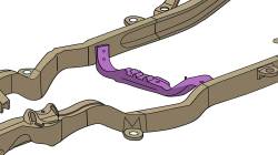 Rust Buster Frameworks - Rust Buster RB7612 Transmission Crossmember for 94-04 S10/Sonoma 4WD - Image 10