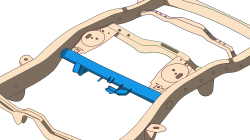 Rust Buster Frameworks - Rust Buster RB8427 Rear Control Arm Crossmember for Toyota 4Runner/FJ Cruiser - Image 10