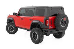 Rough Country Suspension Systems - Rough Country O-F12124-G1 Sport Fender Flares-Shadow Black for 21-25 Bronco 4DR - Image 3