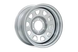 Rough Country Suspension Systems - Rough Country D-Window Wheel 15x8 5x4.5 -19mm Chrome RC158545C - Image 3