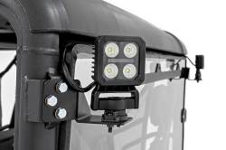 Rough Country Suspension Systems - Rough Country Rear Cab Mount 2" LED Pod Light Kit for CFMoto Uforce 1000 96111 - Image 4