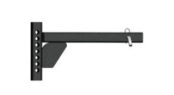 Blue Ox - Blue Ox BXW4090 TrackPro Receiver Hitch Mount 2" 7-Hole 18" Shank 8.5k Rated - Image 2