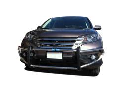 Black Horse Off Road - Black Horse 15HOCRSS Stainless Front Bumper Guard for 07-16 Honda CR-V - Image 2