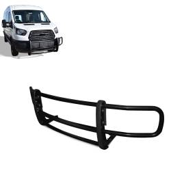 Black Horse Off Road - Black Horse 17FOTRMA Black SPARTAN Grille Guard for Transit-150/250/350 - Image 1