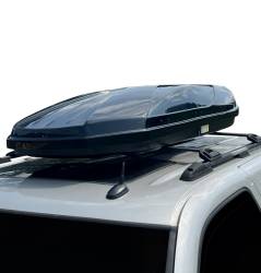 Black Horse Off Road - Black Horse BHODRB16 ABS Plastic Rooftop Cargo Carrier 16 Cubic Feet 70"x15"x33" - Image 2
